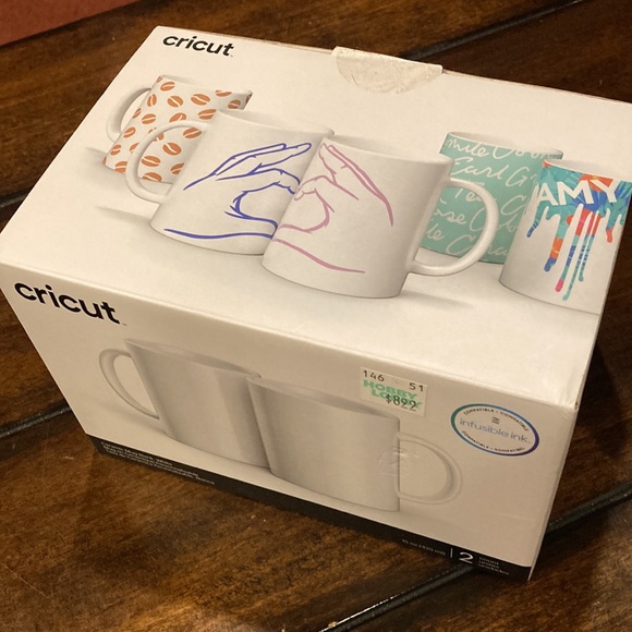 Cricut Single White Mug - Compatible with Mug Press & Infusible Ink (MUG ONLY) - Picture 5 of 9